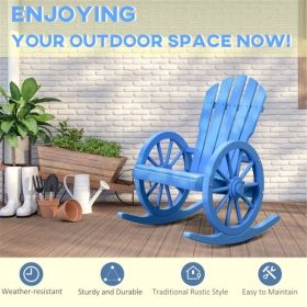 Garden lounge chairs-Blue