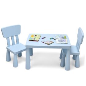 3 Pieces Multi Activity Kids Play Table and Chair Set