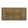 TOPMAX Outdoor Patio 7-Piece Dining Table Set All Weather PE Rattan Dining Set with Wood Tabletop and Cushions for 6, White