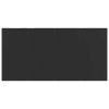 5 Piece Patio Dining Set Black PVC Rattan