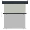 Balcony Side Awning 55.1"x98.4" Gray
