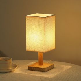 Energy Saving LED Night Lights For Study Rooms And Homestays (Option: Linen yellow-Touch charging-USB)