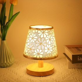 Creative Night Light Modern Simple Cloth Table Lamp (Option: Asian Standard-Golden Umbrella Shape)