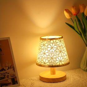 Creative Night Light Modern Simple Cloth Table Lamp (Option: European Standard-Golden Umbrella Shape)