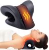 Neck and Shoulder Relaxer, Cervical Traction Device for TMJ Pain Relief and Cervical Spine Alignment, Chiropractic Pillow Neck Stretcher