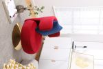 Swivel Accent Chair Armchair, Round Barrel Chair in Fabric for Living Room Bedroom