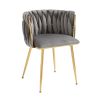 COOLMORE Leisure Dining Chairs Accent Chair 2PC/SET