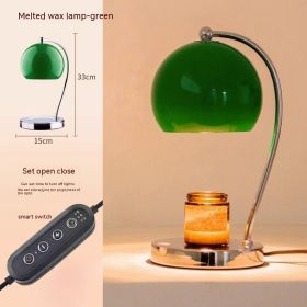 Dopamine Fragrance Lamp Wax Melting Lamp Bedroom Bedside Lamp Advanced Sense Ambience Light Gift Decoration Night Light (Option: Green Timer Switch-KC)