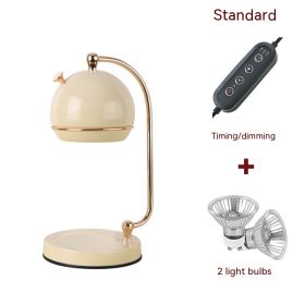Home Fashion New Aromatherapy Wax Lamp (Option: Mainland Version-White Dimming 2 Bulbs)