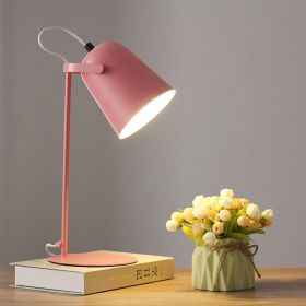 Creative Bedroom LED Bedside Table Lamp (Option: Cherry Blossom Powder-5W Warm Light-220V US)