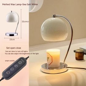 Dopamine Fragrance Lamp Wax Melting Lamp Bedroom Bedside Lamp Advanced Sense Ambience Light Gift Decoration Night Light (Option: White Timer Switch-AU)