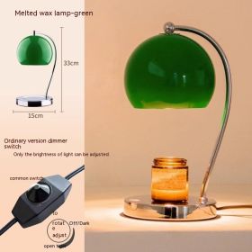 Dopamine Fragrance Lamp Wax Melting Lamp Bedroom Bedside Lamp Advanced Sense Ambience Light Gift Decoration Night Light (Option: Green Dimmer Switch-JP)